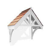 Door Canopy W Truss Door Canopy Kit With Style - Size & Roof Options